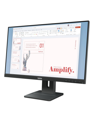 Lenovo ThinkVision E24-40 platta pc-skärmar 60,5 cm (23.8") 1920 x 1080 pixlar Full HD LCD Svart