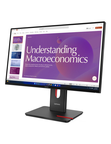 Lenovo ThinkVision T24D-40 tietokoneen litteä näyttö 60,5 cm (23.8") 1920 x 1080 pikseliä Full HD LCD Musta