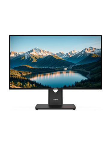 Lenovo ThinkVision T27Q-40 tietokoneen litteä näyttö 68,6 cm (27") 2560 x 1440 pikseliä Wide Quad HD LED Musta