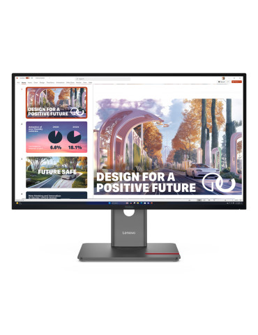 Lenovo ThinkVision P27QD-40 tietokoneen litteä näyttö 68,6 cm (27") 2560 x 1440 pikseliä Wide Quad HD LED Musta