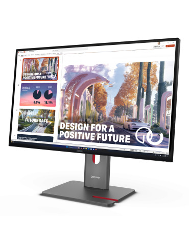 Lenovo ThinkVision P27QD-40 tietokoneen litteä näyttö 68,6 cm (27") 2560 x 1440 pikseliä Wide Quad HD LED Musta