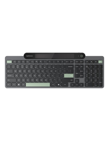 Lenovo 4Y41R69495 näppäimistö Koti  Toimisto Bluetooth Pohjoismainen Musta, Vihreä