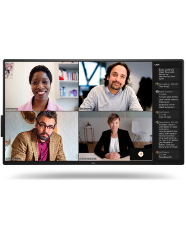 DELL P5525QC Digitaalinen litteä infotaulu 138,8 cm (54.6") LCD 400 cd m² 4K Ultra HD Musta