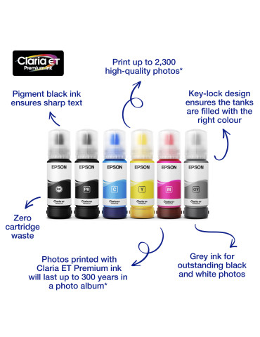 Epson 114 EcoTank Pigment Black ink bottle