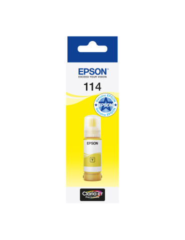 Epson 114 EcoTank Yellow ink bottle