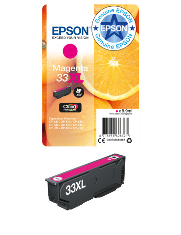 Epson Oranges C13T33634012 ink cartridge 1 pc(s) Original High (XL) Yield Magenta