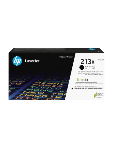 HP 213X svart LaserJet-originaltonerkassett med hög kapacitet