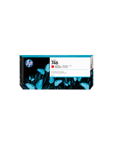 HP 746 300-ml Chromatic Red DesignJet Ink Cartridge
