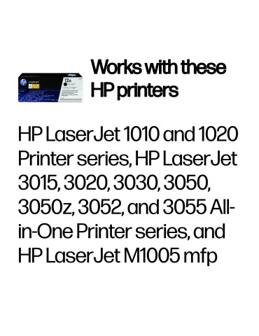 HP 12A, alkuperäinen musta LaserJet-värikasetti