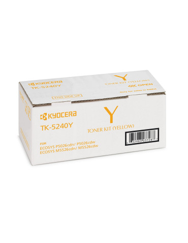 KYOCERA TK-5240Y värikasetti 1 kpl Alkuperäinen Keltainen