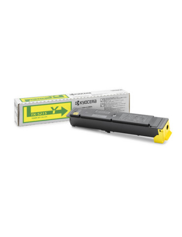 KYOCERA TK-5215Y värikasetti 1 kpl Alkuperäinen Keltainen