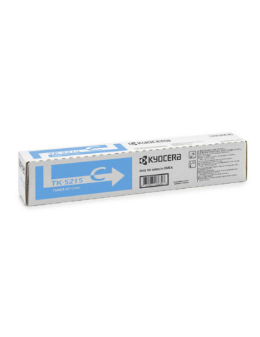 KYOCERA TK-5215C värikasetti 1 kpl Alkuperäinen Syaani