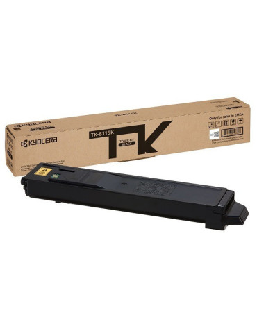 KYOCERA TK-8115K Tonerkassett 1 styck Original Svart