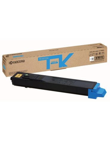 KYOCERA TK-8115C Tonerkassett 1 styck Original Cyan