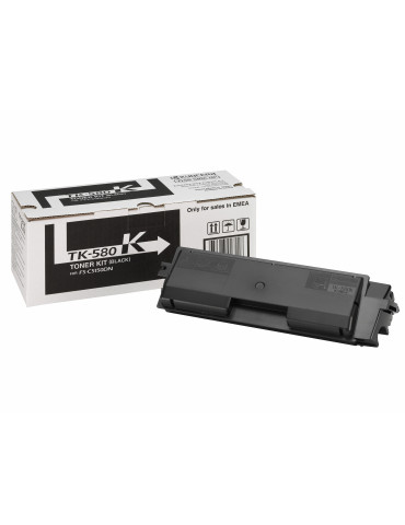 KYOCERA TK-580K Tonerkassett 1 styck Original Svart