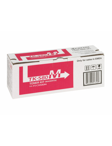 KYOCERA TK-580M Tonerkassett 1 styck Original Magenta