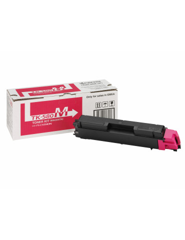 KYOCERA TK-580M Tonerkassett 1 styck Original Magenta
