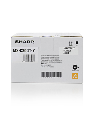 Sharp MXC30GTY Tonerkassett 1 styck Original Gul