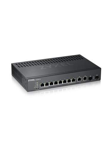 Zyxel GS2220-10-EU0101F verkkokytkin Hallittu L2 Gigabit Ethernet (10 100 1000) Musta