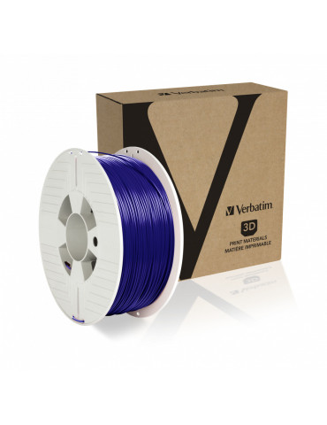 Verbatim 55055 Material för 3D-utskrifter Polyetentereftalatglykol (PETG) Blå 1 kg