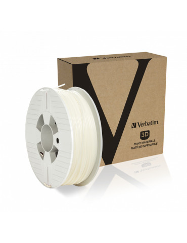 Verbatim 55326 3D printing material Polylactic acid (PLA) White 2.2 lbs (1 kg)