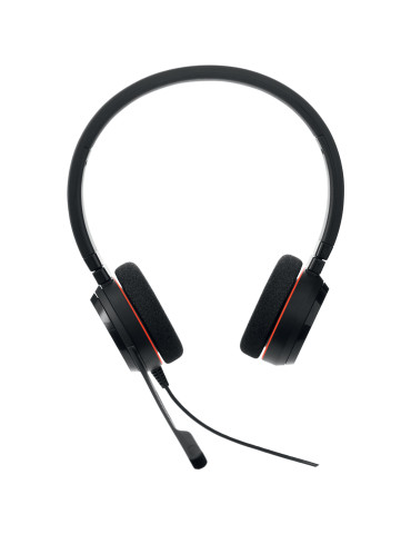 Jabra Evolve 20 Headset Wired Head-band Office Call center USB Type-C   USB Type-A Black