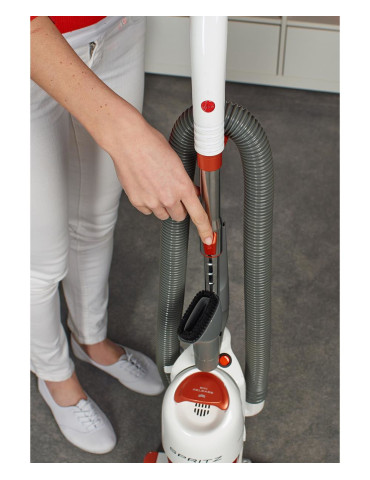 Hoover AL71SZ02001 upprättstående dammsugare och elektrisk sopborste Utan påse 1,9 l 700 W Svart, Orange