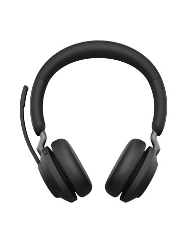Jabra Evolve2 65 Headset Wireless Head-band Office Call center USB Type-C Bluetooth Black