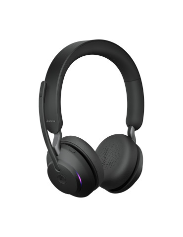Jabra Evolve2 65 Headset Wireless Head-band Office Call center USB Type-C Bluetooth Black