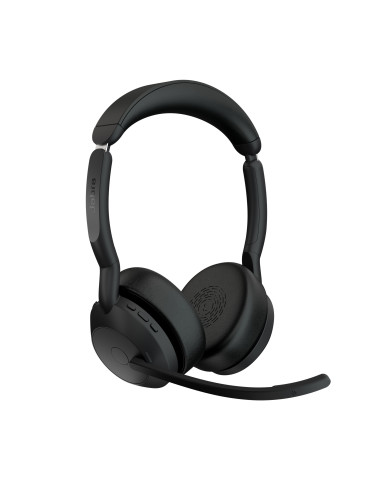 Jabra Evolve2 55 Headset Wireless Head-band Office Call center USB Type-C Bluetooth