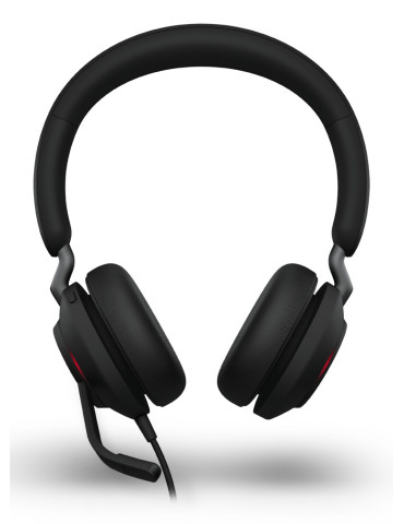 Jabra Evolve2 40 SE Headset Wired Head-band Office Call center USB Type-C   USB Type-A Black