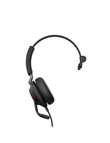 Jabra Evolve2 40 SE Headset Wired Head-band Office Call center USB Type-C   USB Type-A Black