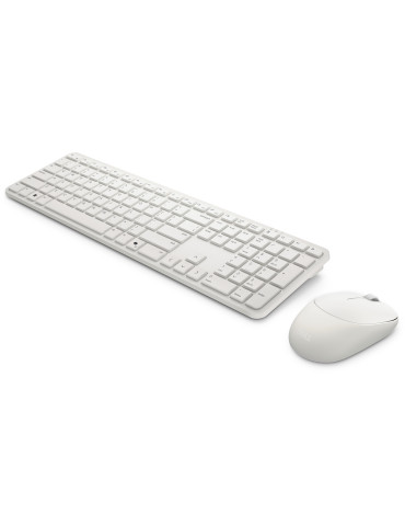 DELL Pro 5 KM526 näppäimistö Sisältää hiiren Koti  Toimisto Langaton RF QWERTY Pohjoismainen Valkoinen
