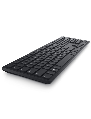 DELL KB500 näppäimistö Office Langaton RF QWERTY Pohjoismainen Musta