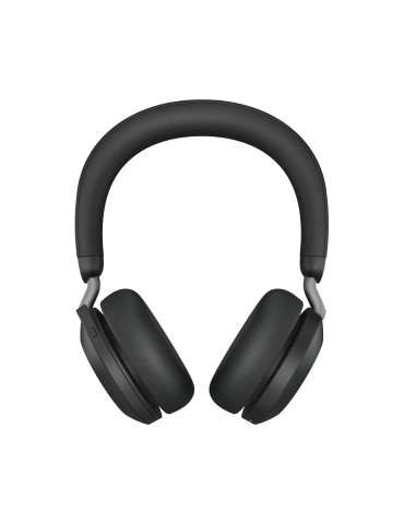 Jabra Evolve2 75 Headset Wireless Head-band Office Call center Bluetooth Black