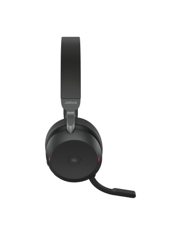 Jabra Evolve2 75 Headset Wireless Head-band Office Call center Bluetooth Black