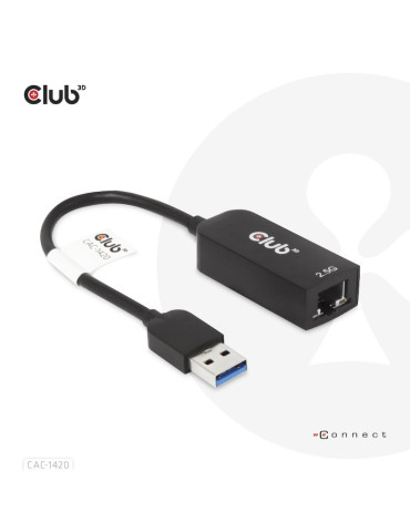 CLUB3D CAC-1420 verkkokortti Ethernet 2500 Mbit s