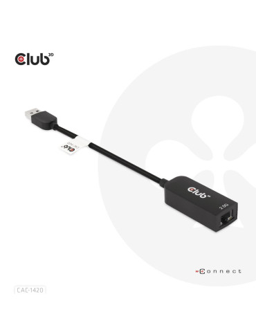 CLUB3D CAC-1420 verkkokortti Ethernet 2500 Mbit s