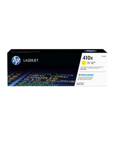 HP 410X gul original LaserJet-tonerkassett med hög kapacitet