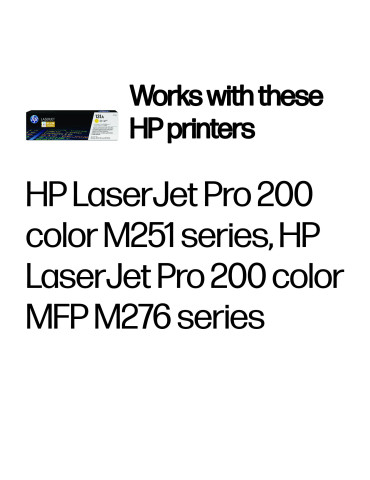 HP 131A gul LaserJet-tonerkassett, original