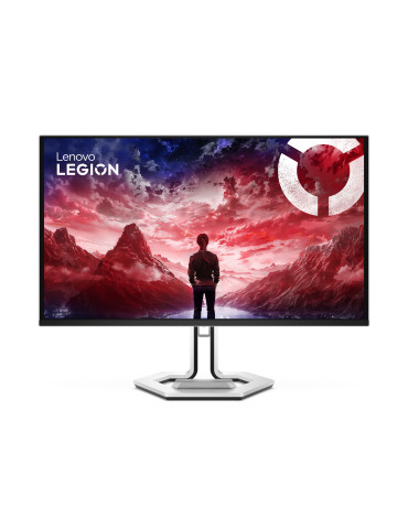 Lenovo Legion Pro 27Q-10 tietokoneen litteä näyttö 67,3 cm (26.5") 2560 x 1440 pikseliä Quad HD QD-OLED Musta, Harmaa