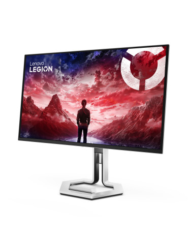 Lenovo Legion Pro 27Q-10 tietokoneen litteä näyttö 67,3 cm (26.5") 2560 x 1440 pikseliä Quad HD QD-OLED Musta, Harmaa