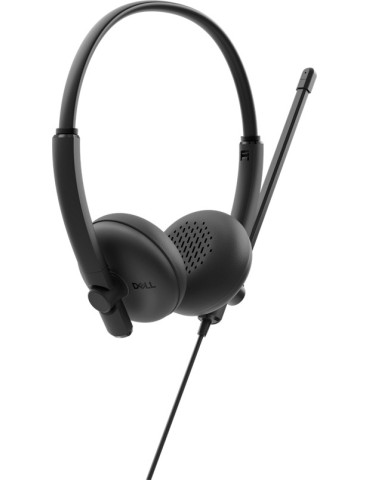 DELL WH125 Headset Wired Head-band Office Call center USB Type-A Black
