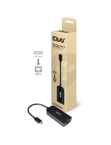 CLUB3D CAC-1520 kannettavien tietokoneiden telakka ja porttitoistin Langallinen USB 3.2 Gen 1 (3.1 Gen 1) Type-C Musta