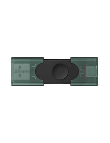 Kingston Technology DataTraveler 256GB USB-A + USB-C 3.2 Gen 1 DuoG2