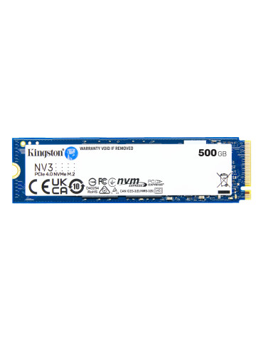 Kingston Technology NV3 500 GB M.2 PCI Express 4.0 NVMe 3D NAND