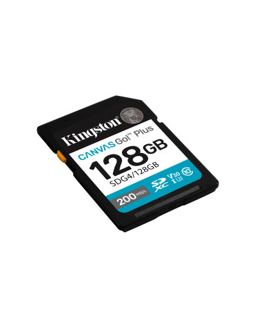 Kingston Technology Canvas Go! Plus 128 GB SDXC UHS-I Klass 10