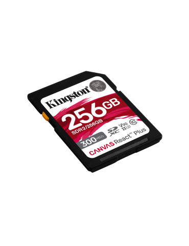 Kingston Technology Canvas React Plus 256 GB SD UHS-II Klass 10