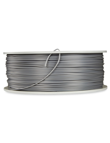 Verbatim 55319 3D printing material Polylactic acid (PLA) Silver 2.2 lbs (1 kg)