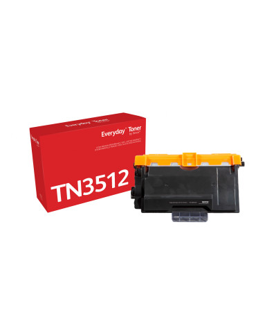 Everyday™ Svart Toner by Xerox compatible with Brother TN3512, Extra hög kapacitet